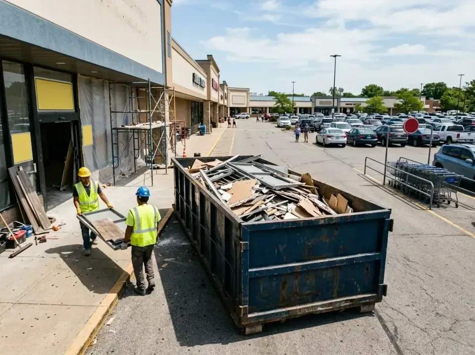 retail-store-renovation-debris-003 — frequently asked questions, Roll-off Dumpster Rentals in Fort Campbell North, KY